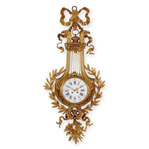 Ormolu cartel clock